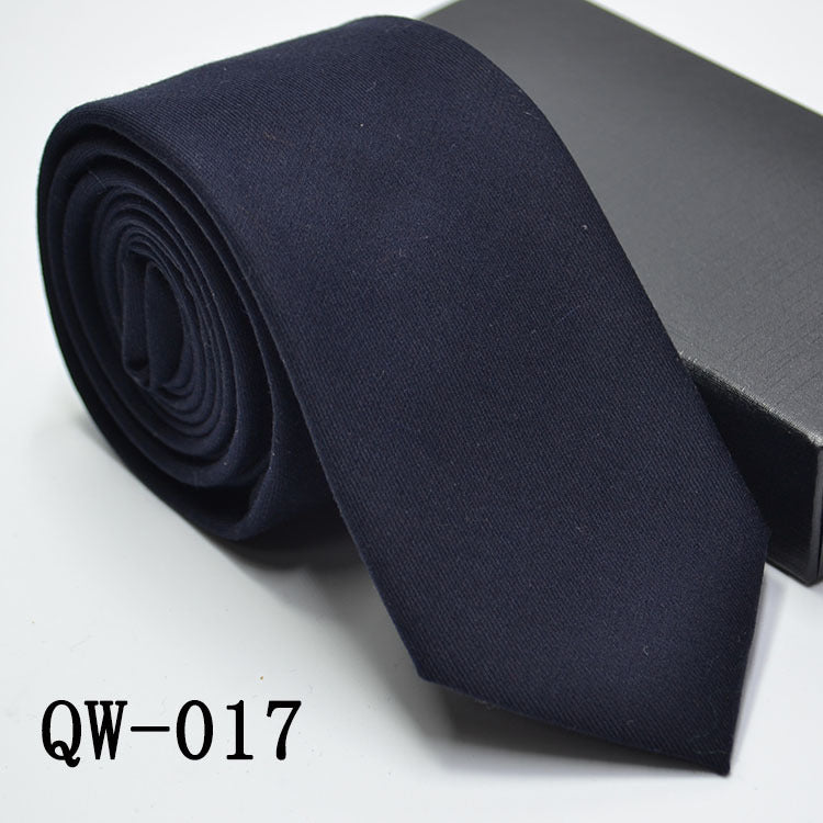 Super Narrow Wool-like Elegant Men's Tie