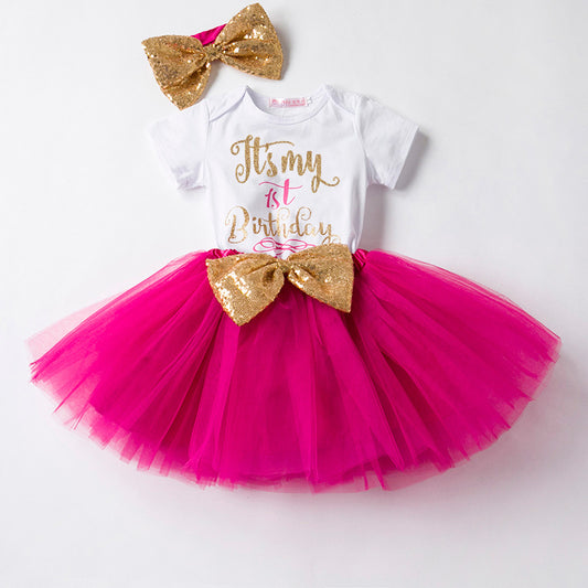 1st Birthday Party 3 Piece Outfit Set