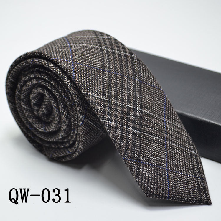 Super Narrow Wool-like Elegant Men's Tie