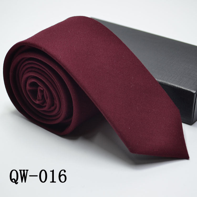 Super Narrow Wool-like Elegant Men's Tie