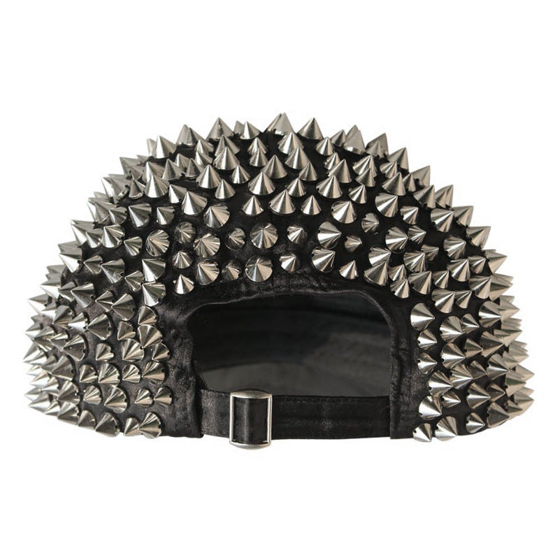 Punk Full Pointed Rivet Hip-hop Cap