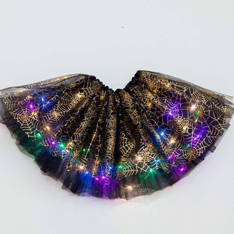 Luminous  LED Tutu Sequins Shiny Skirt