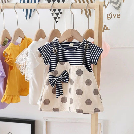 Children's short sleeve dress