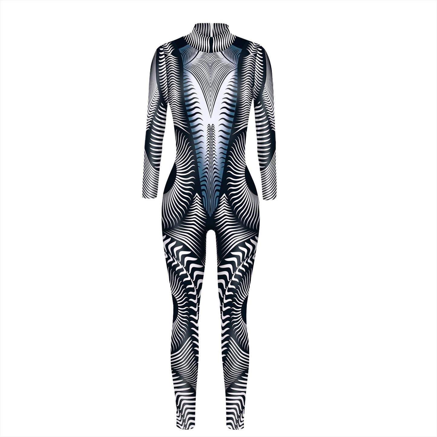 Digital print jumpsuit