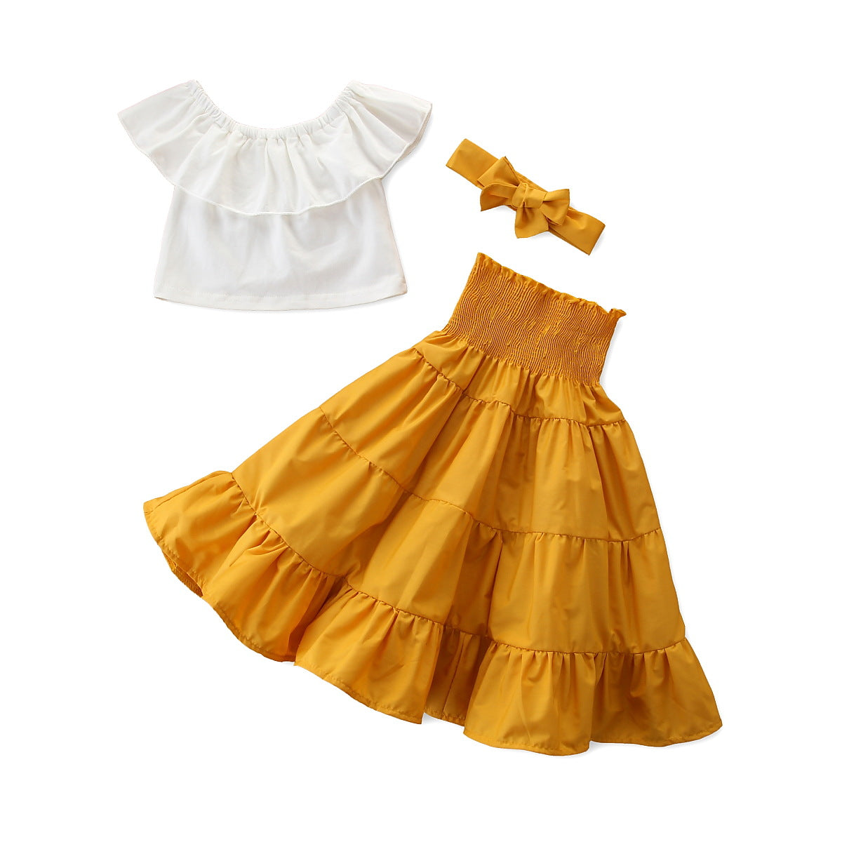 Baby Summer Top and Skirt Set