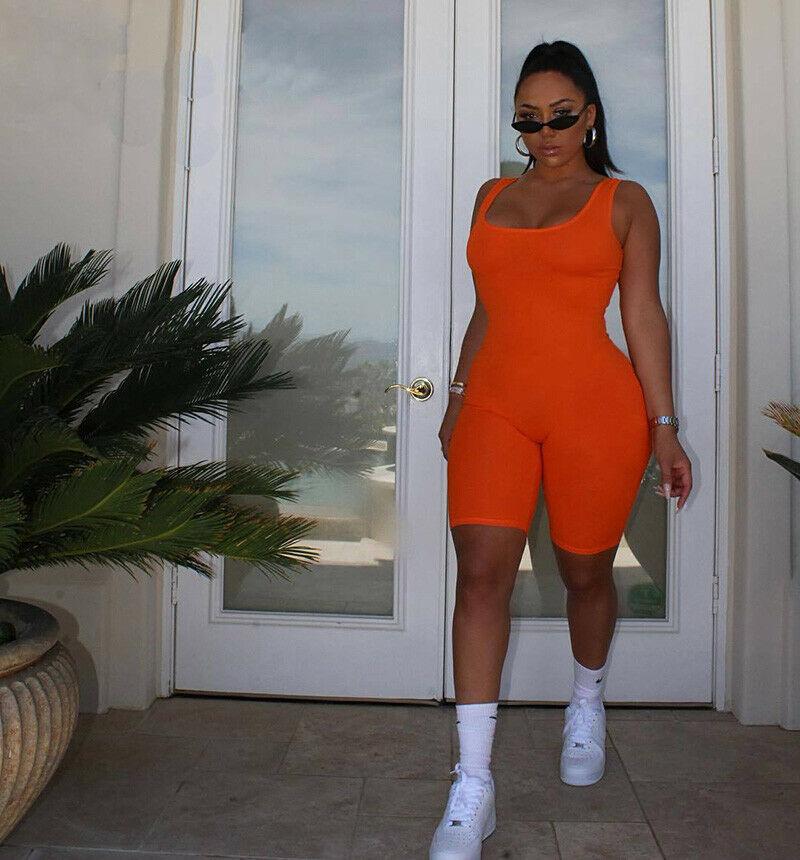 Tight hip-lift sports jumpsuit