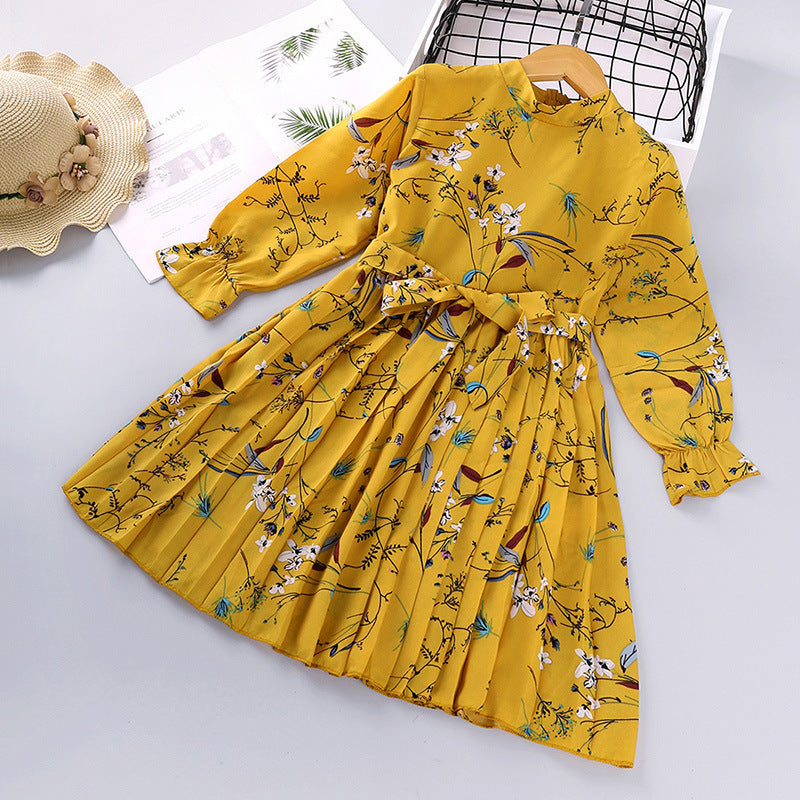 Explosive Kids Printed Long Sleeve Dress