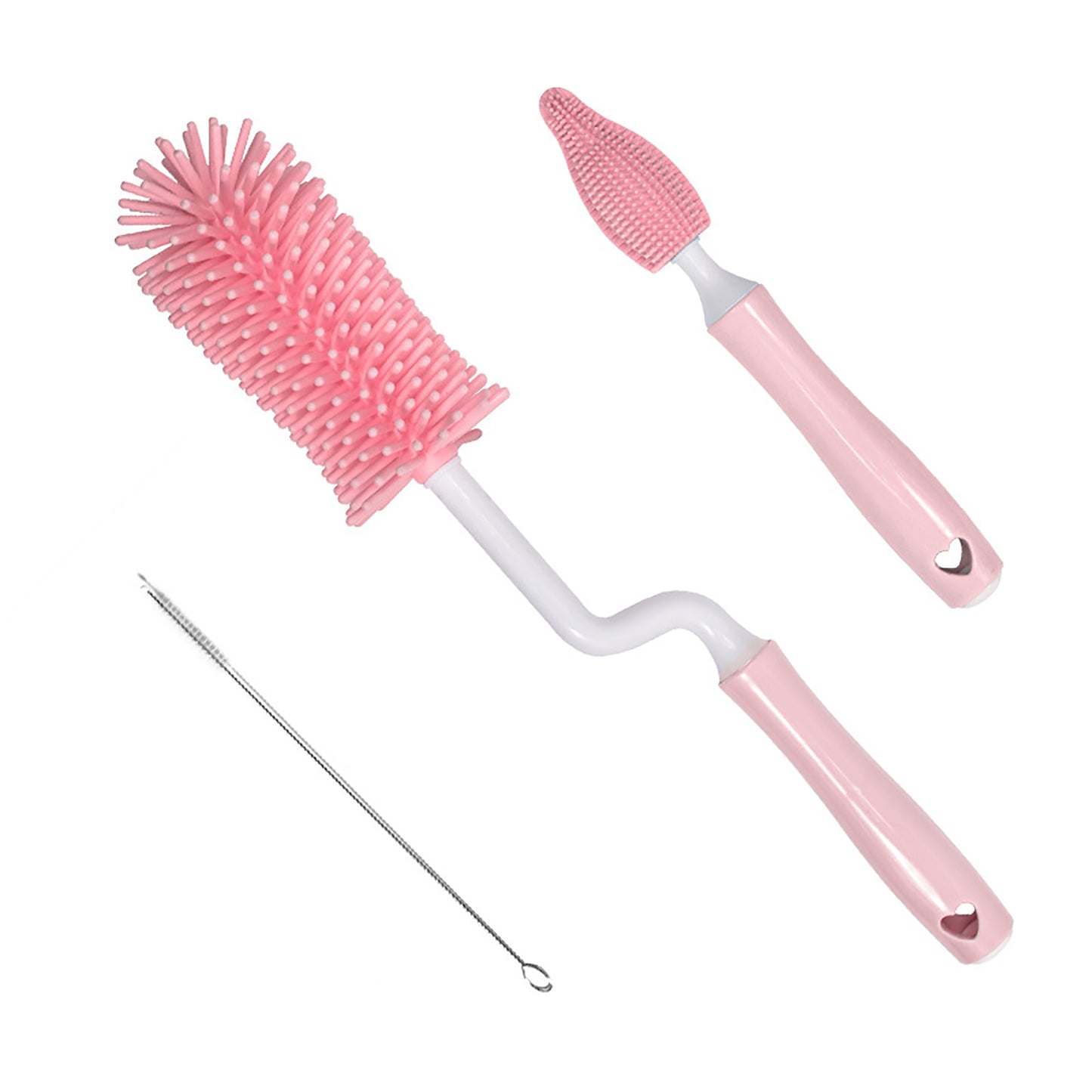 Silicone Baby Bottle Brush Cleaning