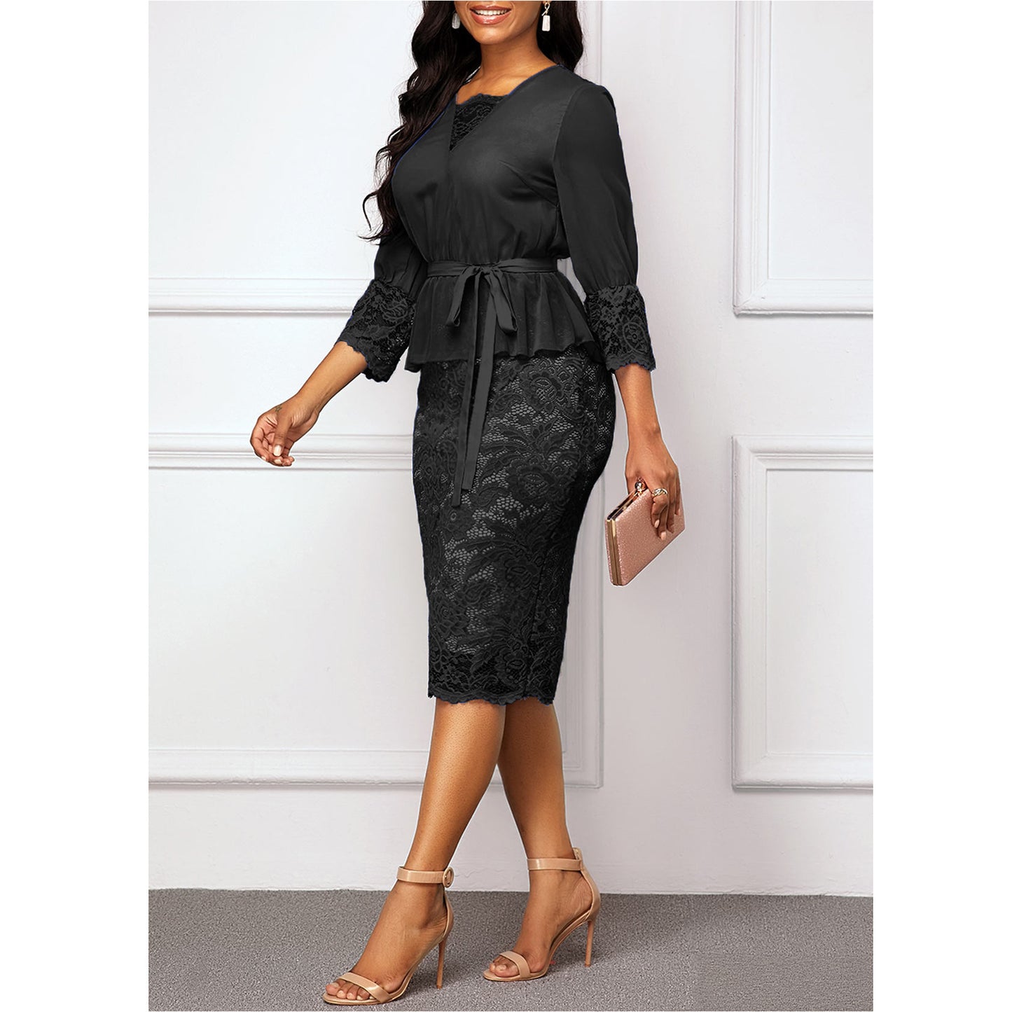 Women Casual Plus Size Dress