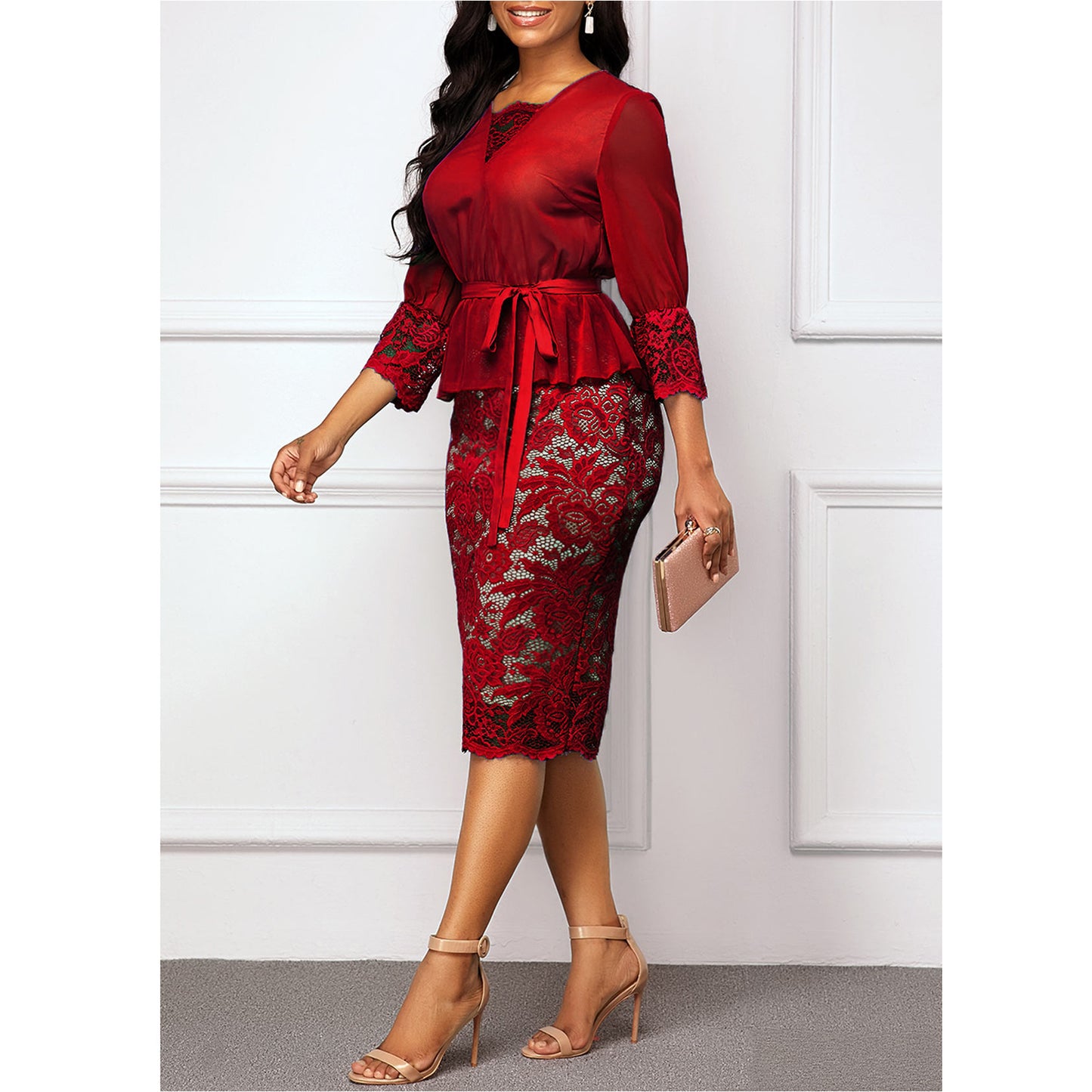 Women Casual Plus Size Dress