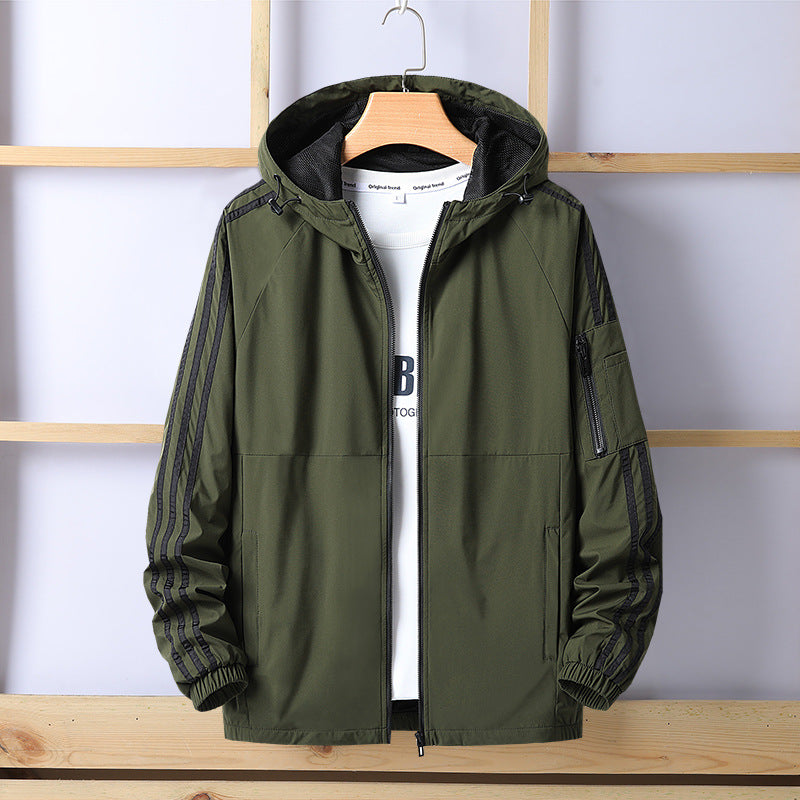 Men's Trendy Casual Hooded Jacket