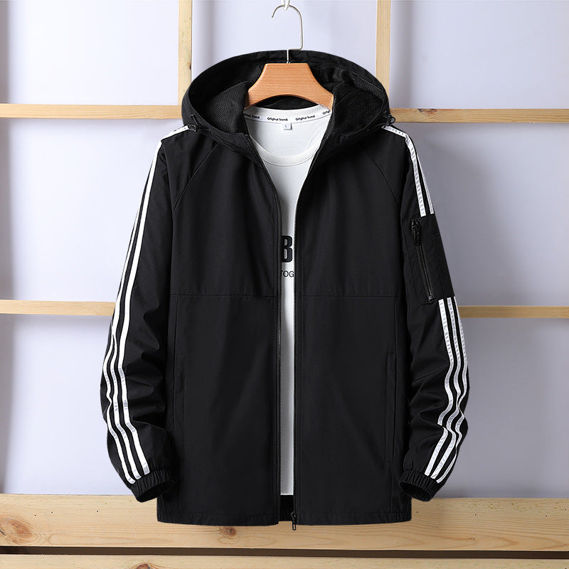 Men's Trendy Casual Hooded Jacket