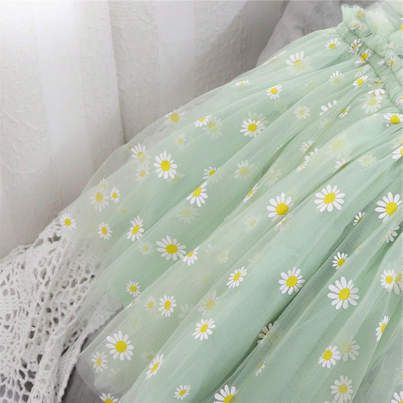 Baby Girl Sling Net Yarn Tutu Skirt Dress