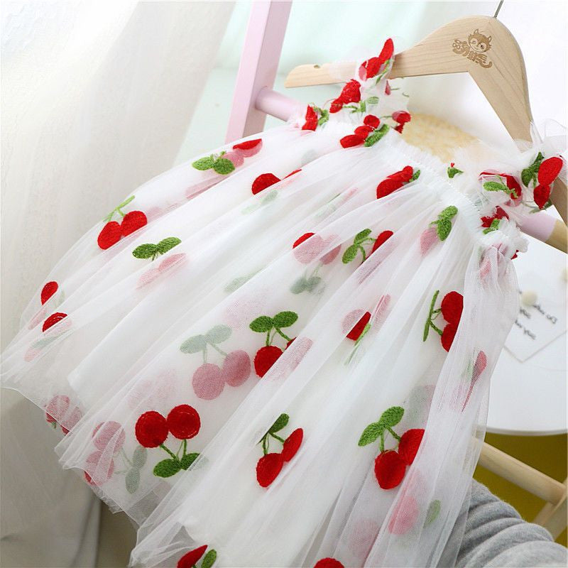 Baby Girl Sling Net Yarn Tutu Skirt Dress