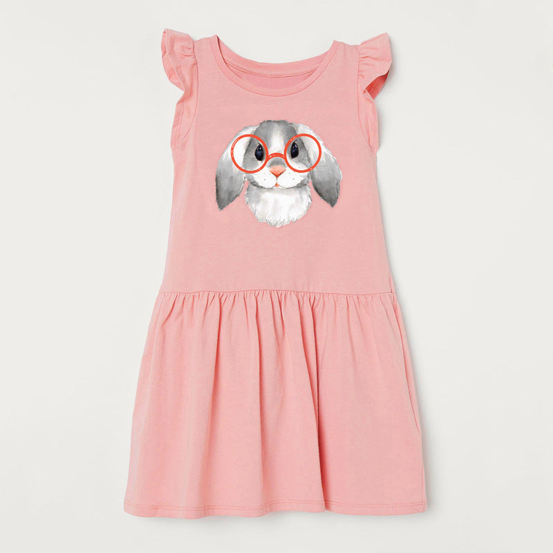 Children's Sleeveless Knitting Dress