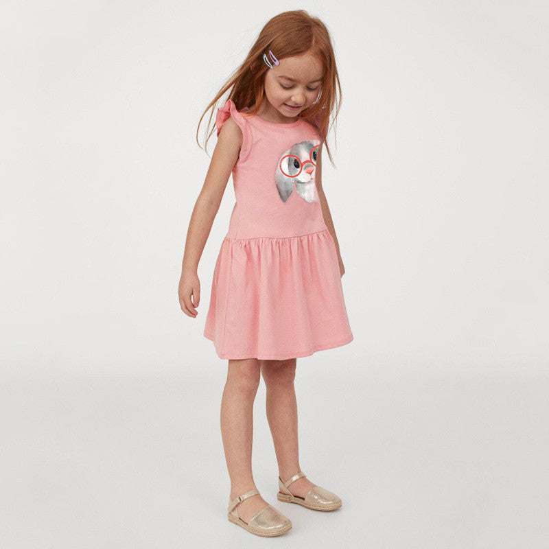 Children's Sleeveless Knitting Dress