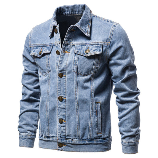 Casual Slim-fit Denim Jacket