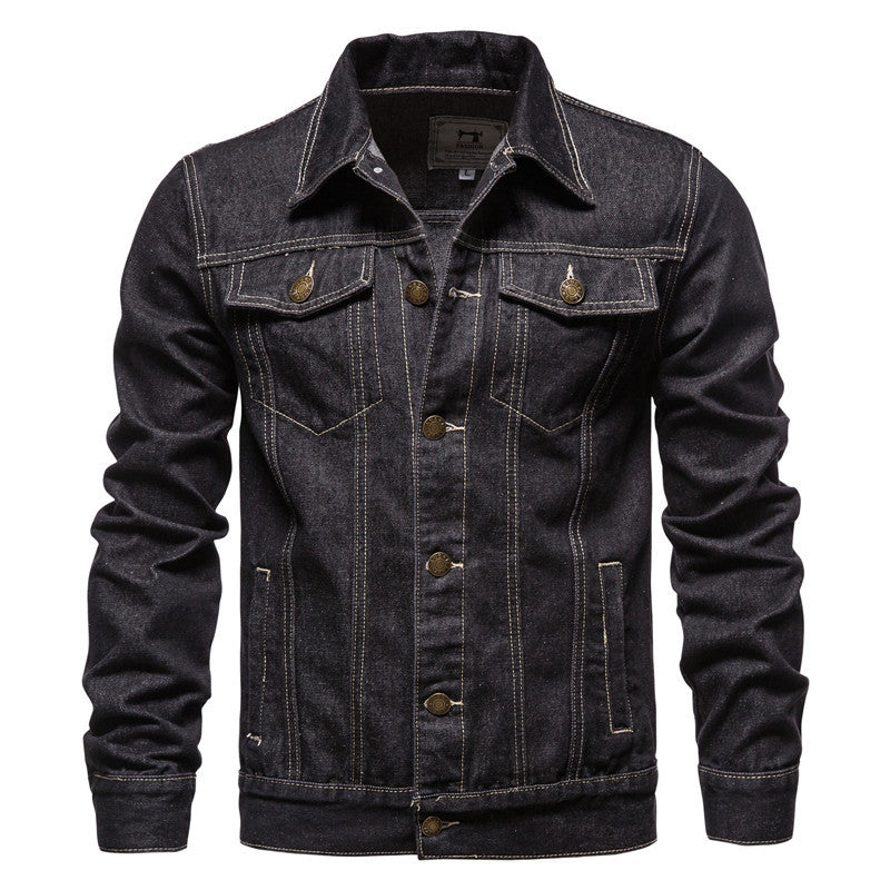 Casual Slim-fit Denim Jacket