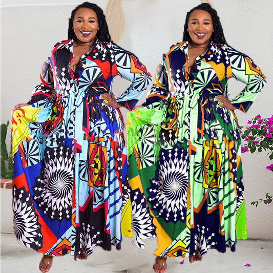 Plus Size Long African Dresses