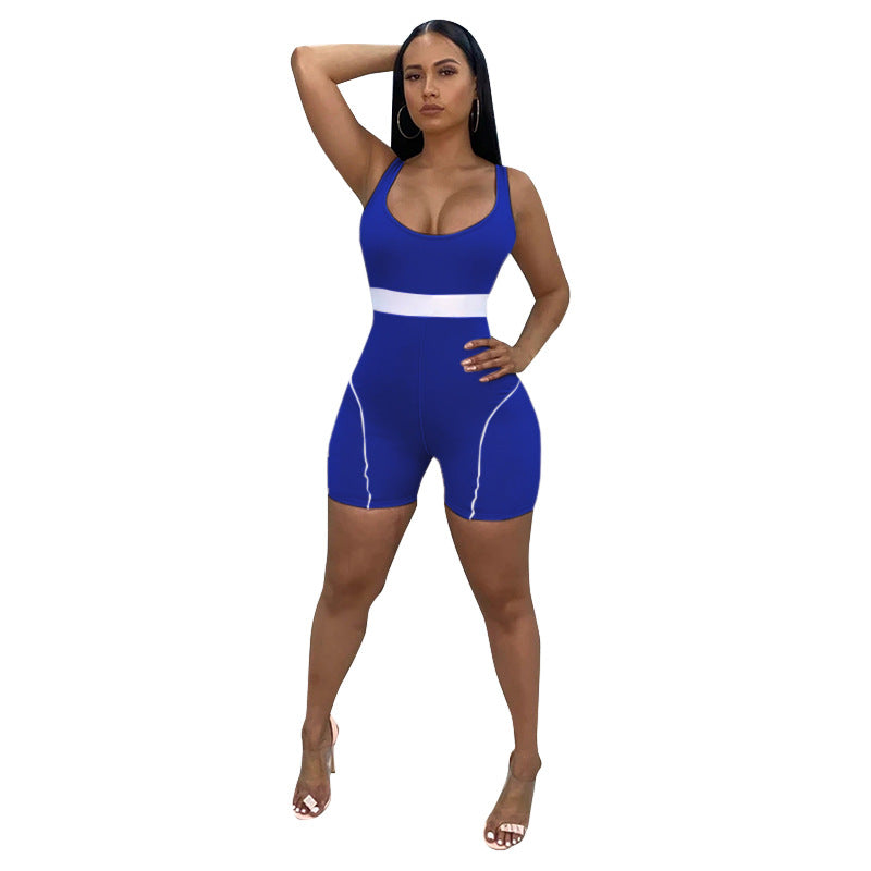 Cross-border Women's Fitted Bodysuit