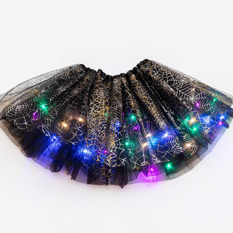 Luminous  LED Tutu Sequins Shiny Skirt