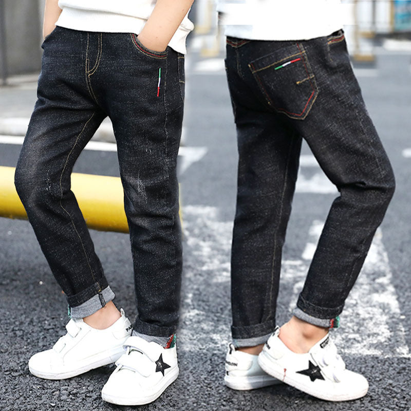 Boys' denim trousers