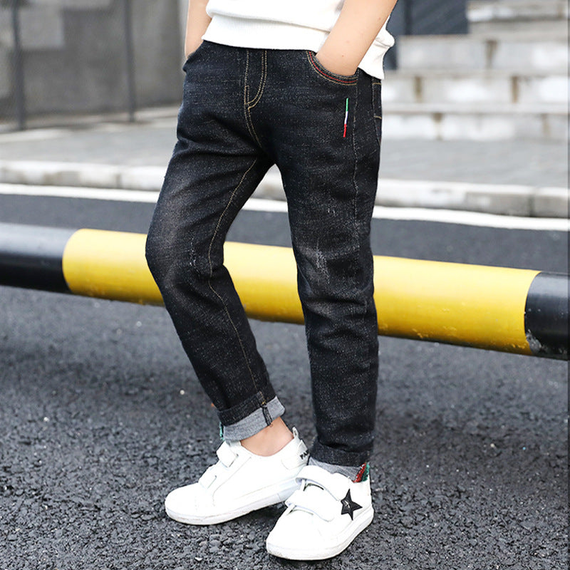 Boys' denim trousers