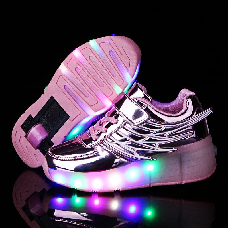 Ultra-light Luminous Charging Rampage Shoes