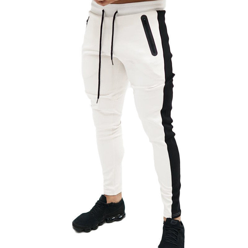 Casual Multicolor Close-fitting Stretch Pants