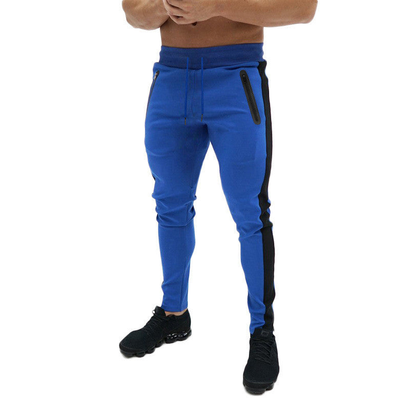 Casual Multicolor Close-fitting Stretch Pants