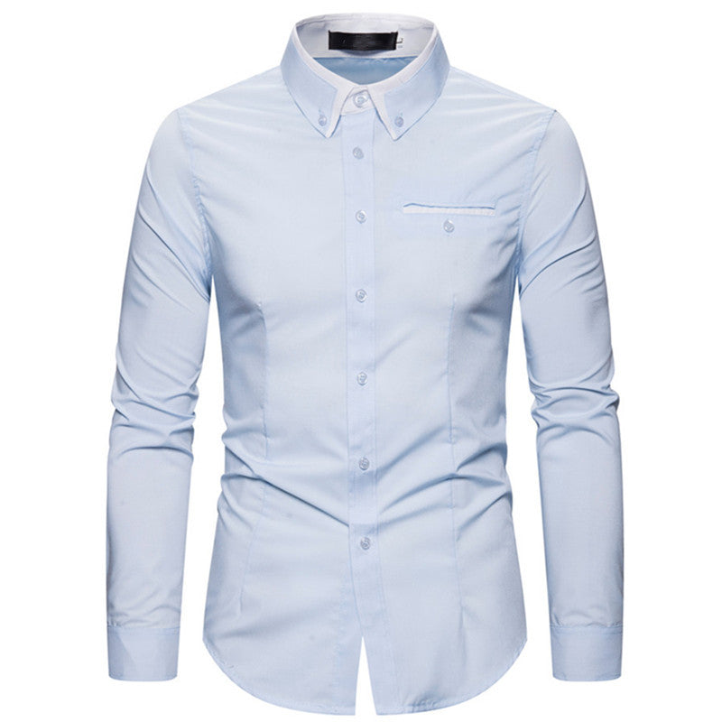 Casual Slim Fit Long Sleeve Shirt