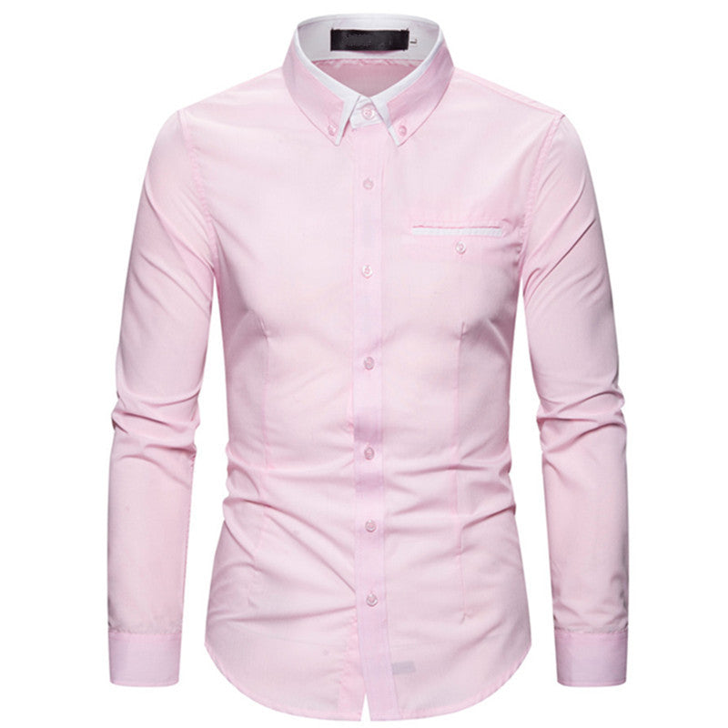 Casual Slim Fit Long Sleeve Shirt