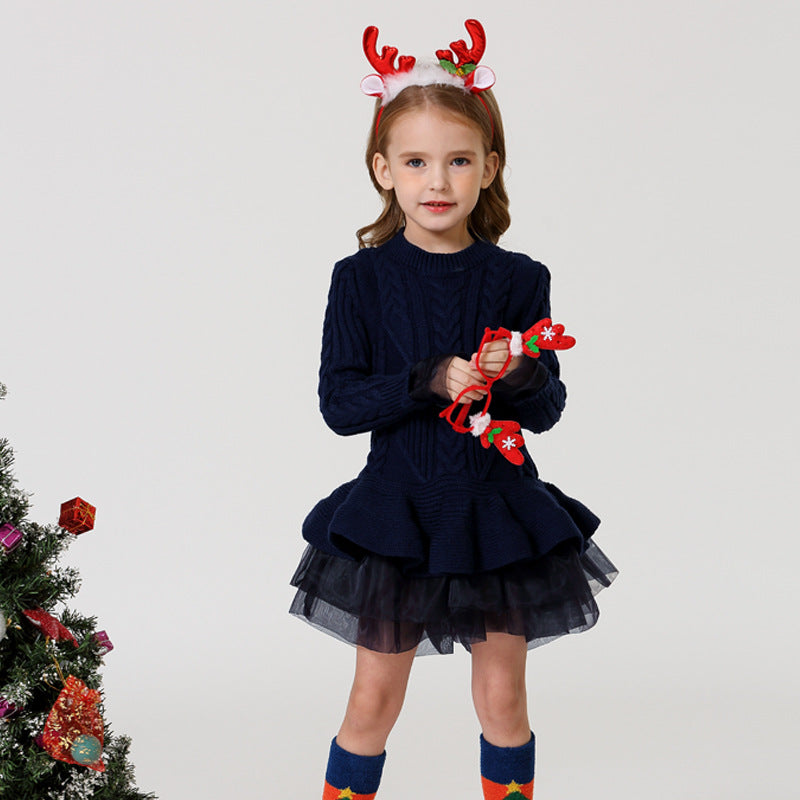 Classy Warm Toddler Dress