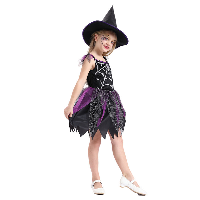 Halloween Children Witch Costume