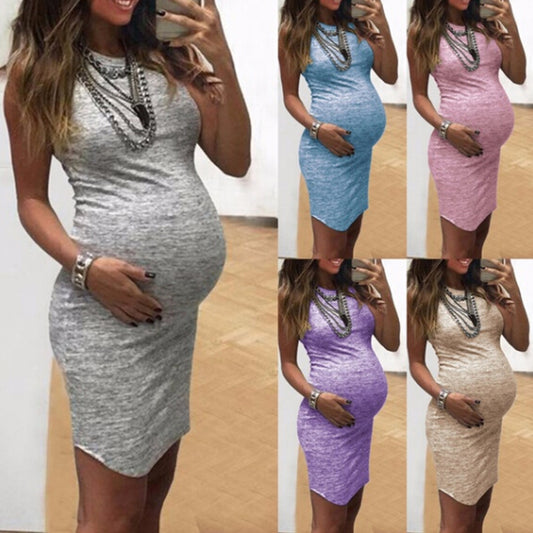 Pregnancy Cotton Dress Sexy