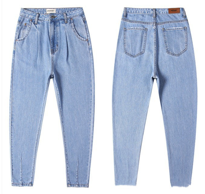 Loose Casual Denim Trousers