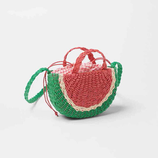 Crossbody Straw Woven Bag