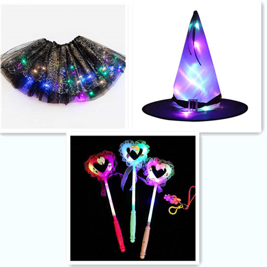 Luminous  LED Tutu Sequins Shiny Skirt