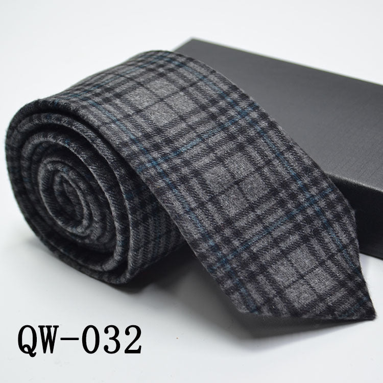 Super Narrow Wool-like Elegant Men's Tie