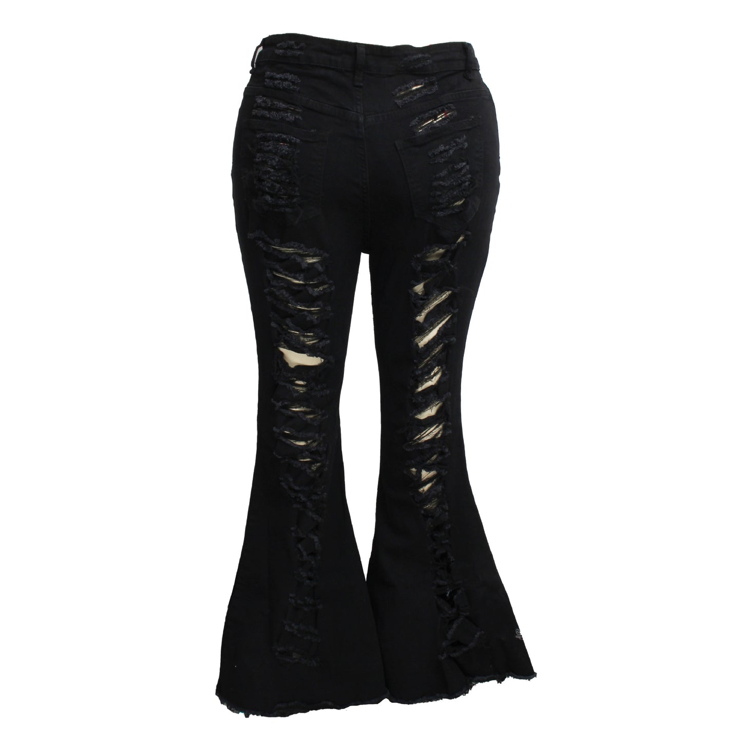 Fashion Trendy Jeans Stretch Plus Size Bell-bottom Pants