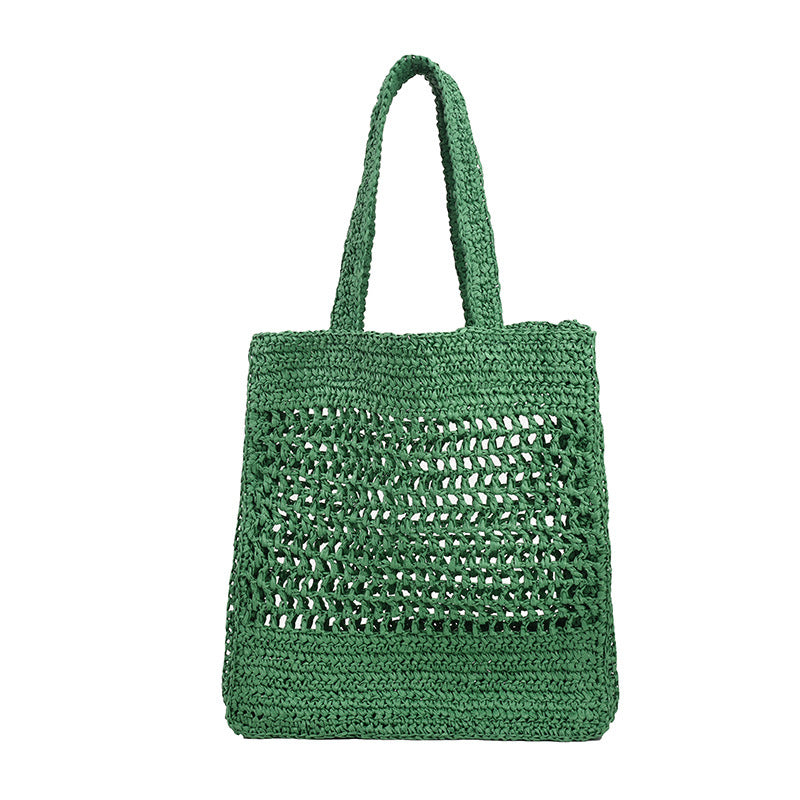 Women's One-shoulder Fashion Woven Bag