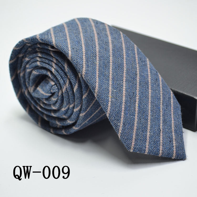 Super Narrow Wool-like Elegant Men's Tie