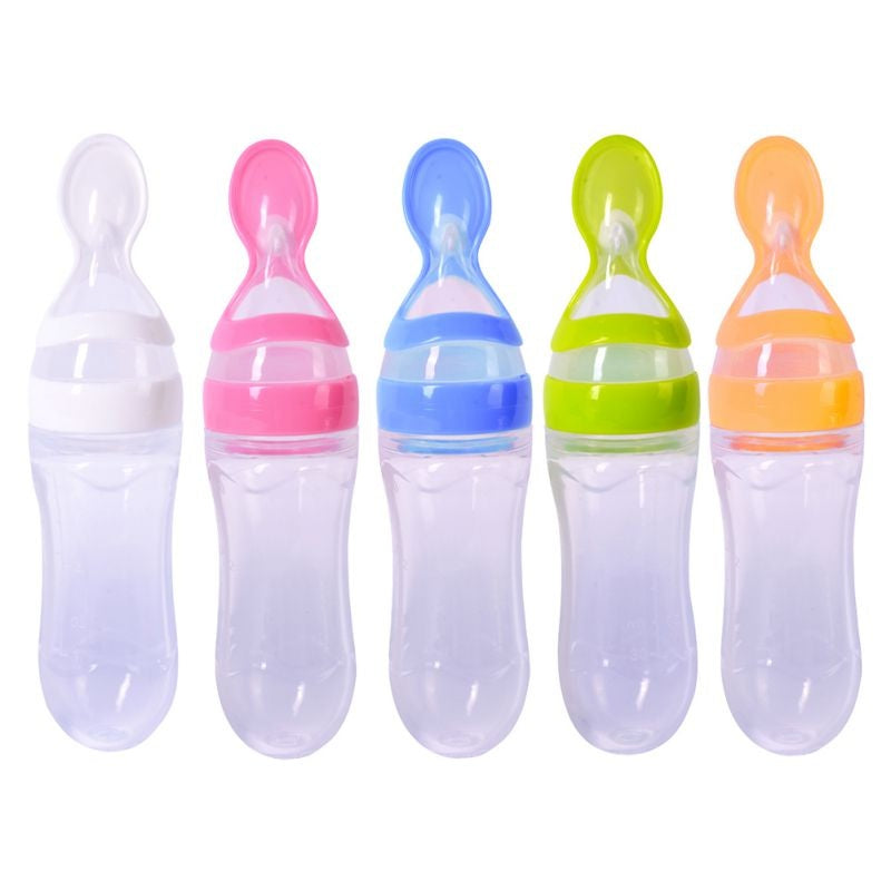 Silicone Training Spoon Safe Feeder