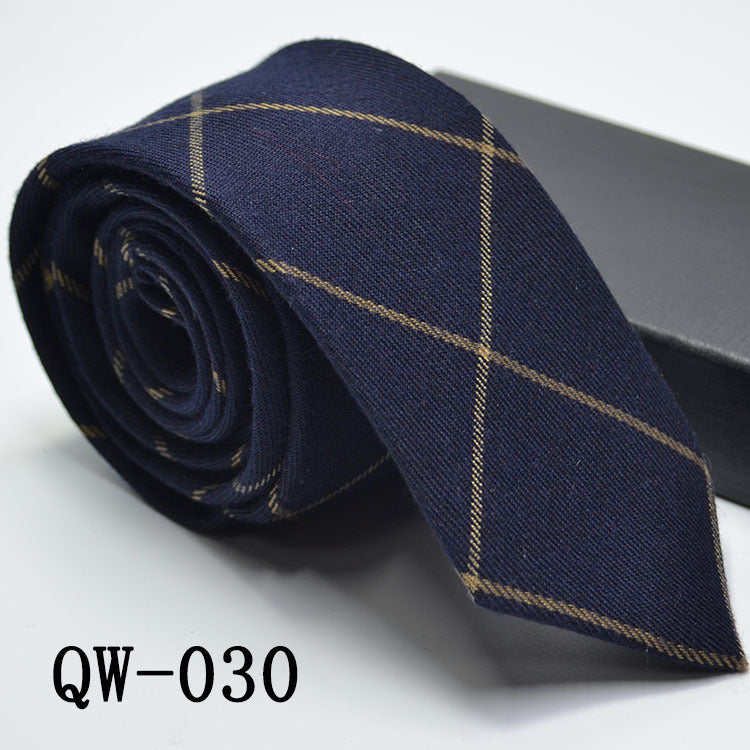 Super Narrow Wool-like Elegant Men's Tie