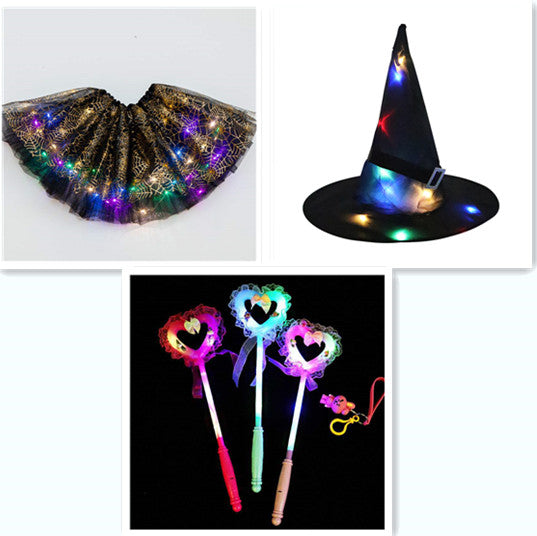 Luminous  LED Tutu Sequins Shiny Skirt