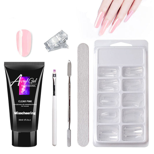 Crystal Gel Extension Nail Art Set