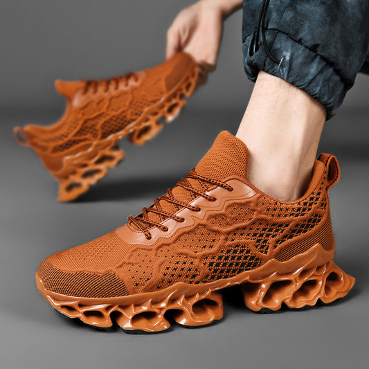 Men Flying Weave Breathable Leisure Shoes