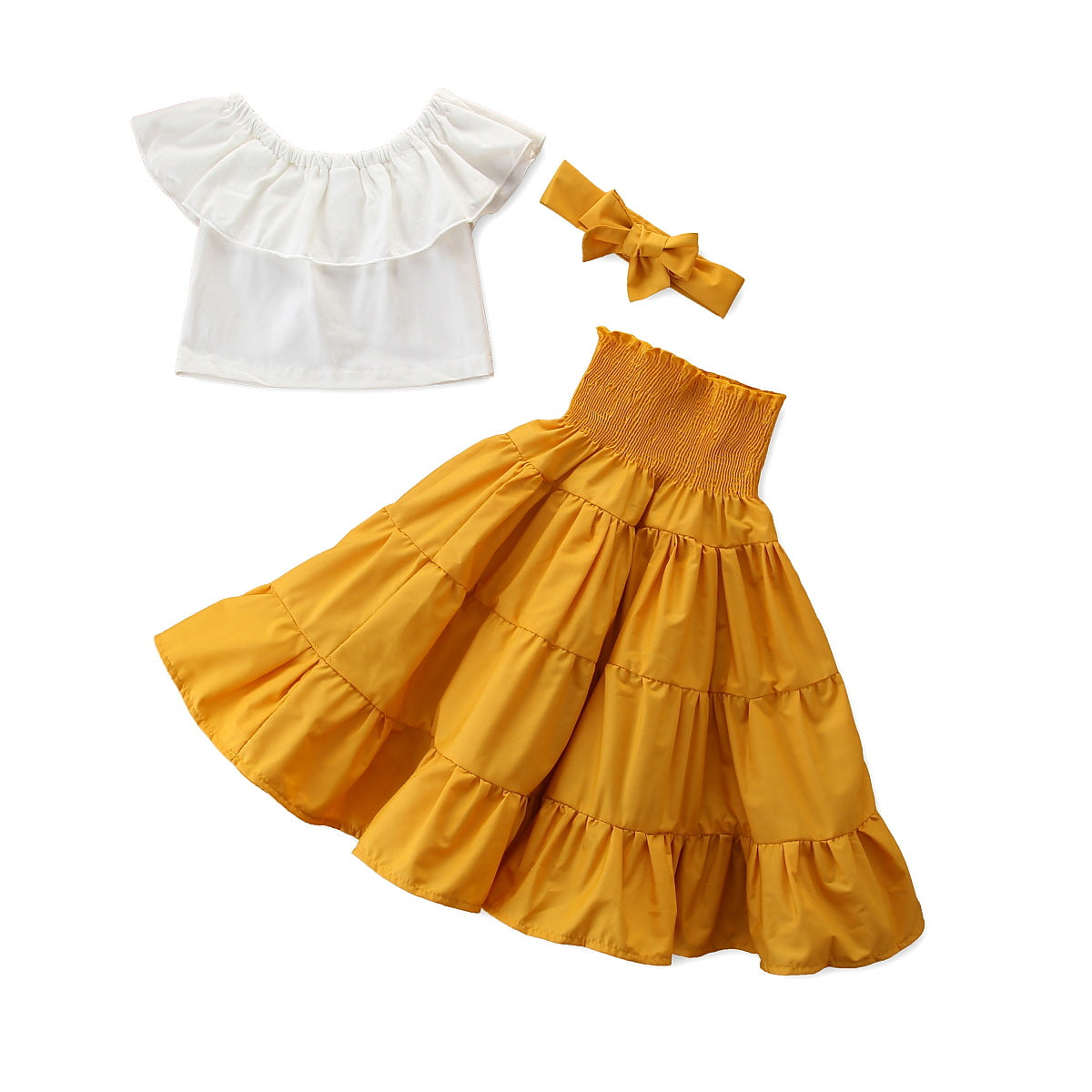 Baby Summer Top and Skirt Set