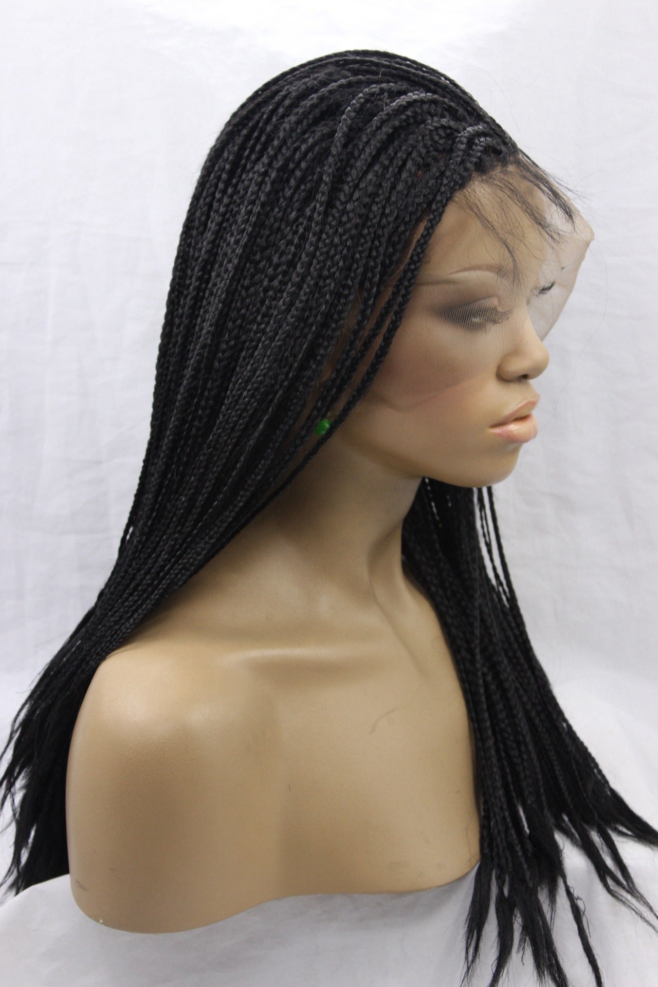 Black scorpion hair, front lace wigs