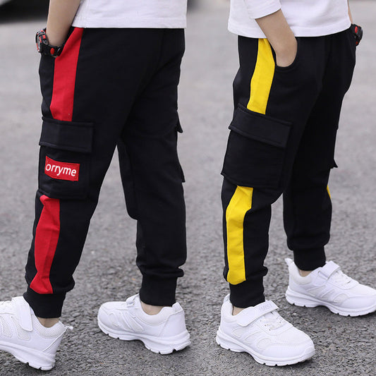 Boys Fashion Casual Work Pants